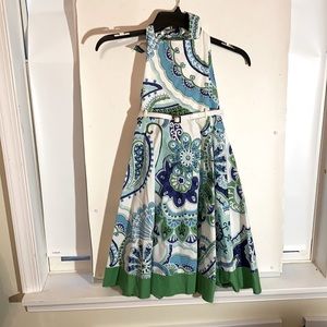 Paisley Halter dress